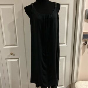Elegant Black Sleeveless Dress